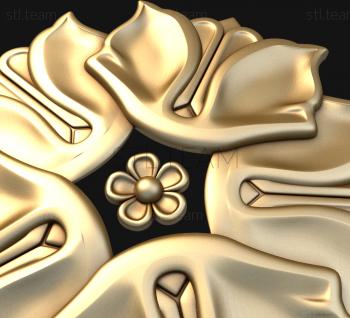 3D model Plucked petals (STL)